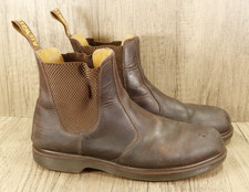Dr. Doc Martens 2976 Brown Leather Chelsea Boots Men's UK 10 / EU 45