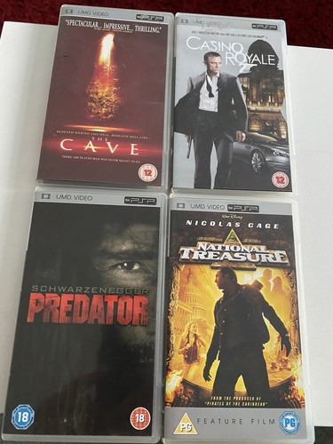 Psp umd collectible movies - umd,