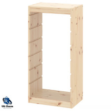 IKEA TROFAST Storage Frame Lightweight Pine Toy Organizer Shelf Unit 44x91cm