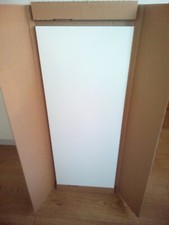 2 X B & Q  Gloss White Kitchen Unit Wall End Panel. 290mm