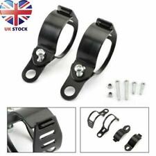 Front Turn Signal Light Bracket Holder Fork Bar Mount Clamp Holder 41-51mm Bk U、