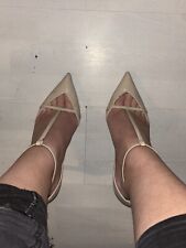 Zara cut out pointed t bar