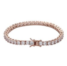 3ct Tennis Bracelet Rose Gold