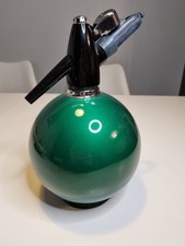 Vintage Retro Globemaster Soda Stream Maker Double Capacity Green