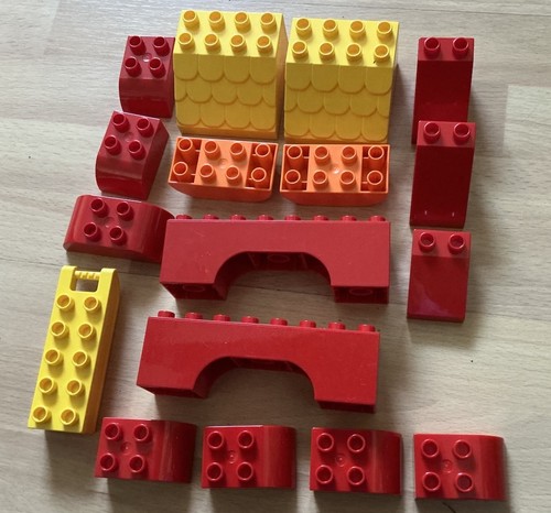 Duplo lego assorted - pieces., vg