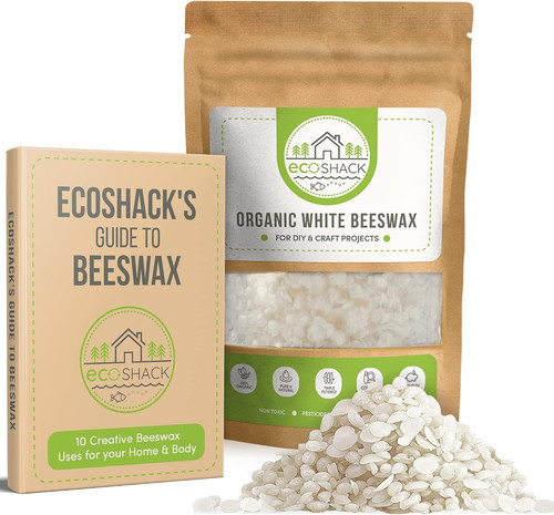 Organic white beeswax pellets - beeswax,
