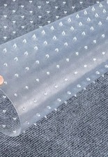 Clear Chair Mat for Hard Floors, 48*36inches Transparent PVC Floor Protector