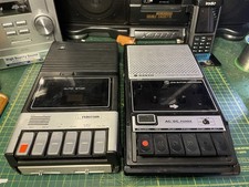 VINTAGE CASSETTE RECORDERS X2 Spares Or Repair