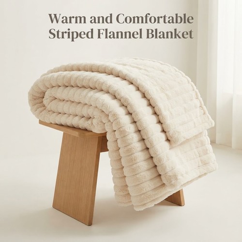 Large ribbed faux - large,