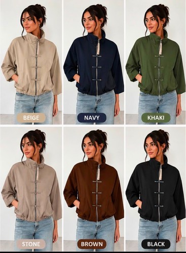 Ladies casual bomber - casual, –