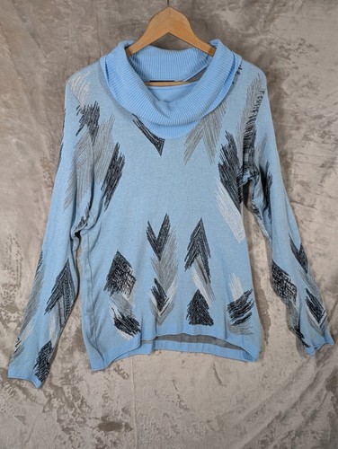 Eugen klein blue knit cowl - blue,