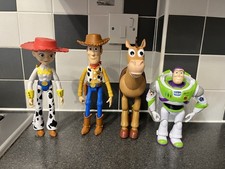 Toy Story Woody Jessie Buzz Bullseye Mattel Disney Pixar Figures 2017 