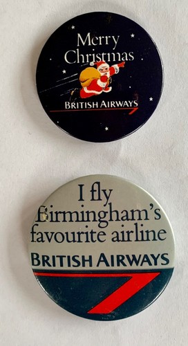 British airways button - british,