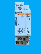Merlin Gerin TL 15406 Double Pole 16A Contactor + ATL 15435 2A Auxiliary Contact