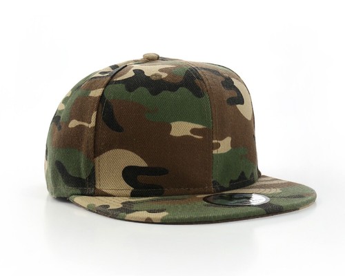 Camo army style flat peak - style,