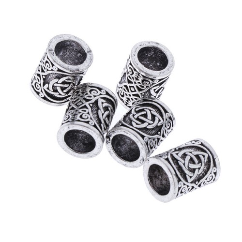 Pieces metal beads - 5, dread