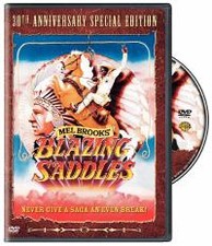 BLAZING SADDLES 30TH ANNIVERSARY SPECIAL EDITION DVD FREEPOST