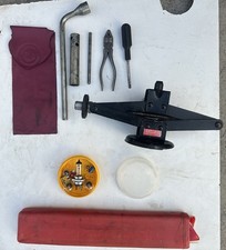 Bag Tools Alfa Romeo Spider Duet 3 - 4 Series Tool Set Vintage + Jack Car Jack