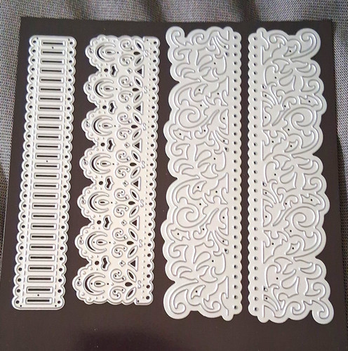 Lace border metal cutting - lace, dies