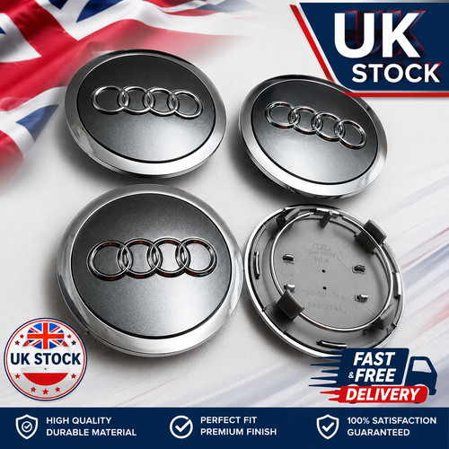 Audi wheel centre caps 69mm - wheel,