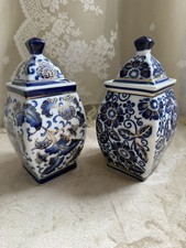 Vintage Blue White Porcelain
