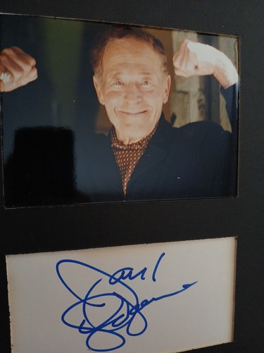 Jack lalanne signed index card - jack,