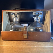 Unusual Vintage French Leather