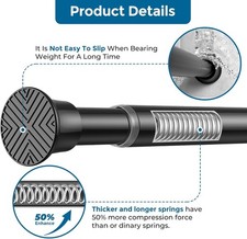 Shower Curtain Pole 50-410cm