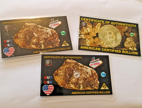 Nevada gold nuggets - set, of