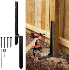 Heavy Duty Steel Fence Post Repair Kit Anchor Ground Spike for Auction