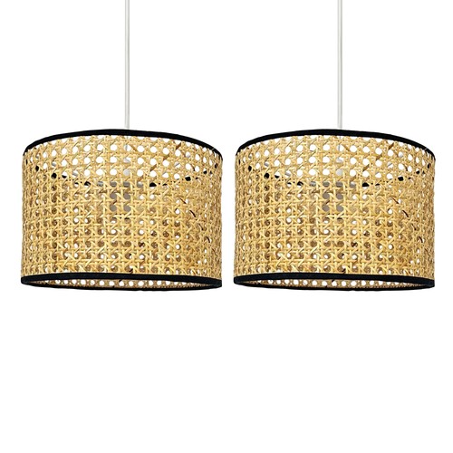 Set natural rattan - 2, 25cm