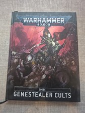Codex Genestealer Cults Warhammer 40k Hardback Book 2021 Preowned Free P&P 