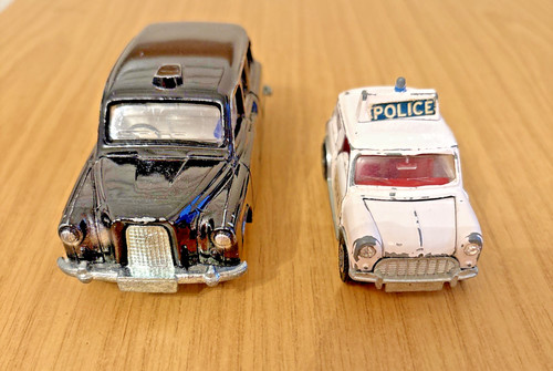 Ze214 dinky 284 austin taxi - dinky,