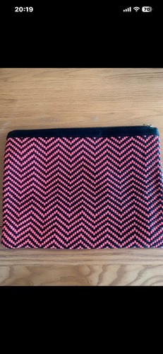 Whistles pink black leather - pink/black,