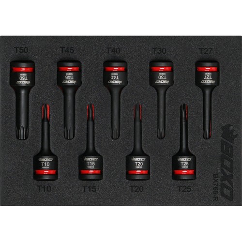 Impact socket set - impact, 3/8"