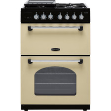 Rangemaster CLA60DFFCR/C Free Standing Dual Fuel Cooker with Gas Hob 60cm Cream