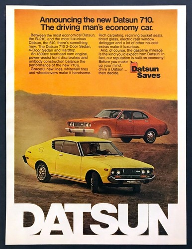 1974 datsun 710 sedan - 1974,