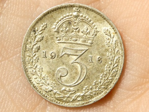 1916 george british silver - v,