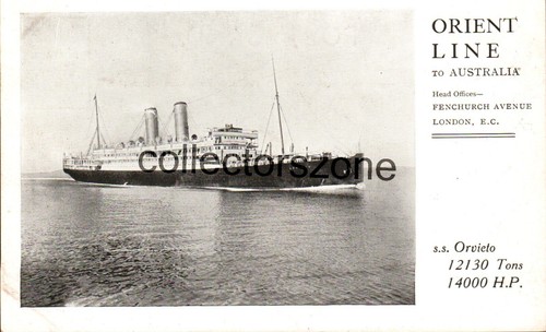 Orient line australia - line, to