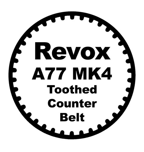 Revox a77 mk4 toothed - toothed, counter