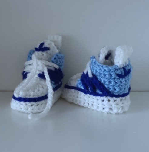 Handmade baby crochet - crochet, shoes