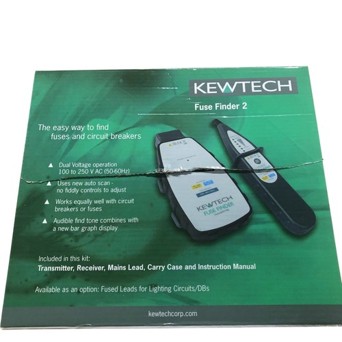 Kewtech fuse finder - kewtech,
