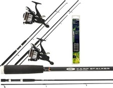 2 X Carp Stalker Fishing Rods