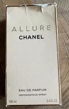 Chanel Allure 100ml Eau De Parfum Bottle And Box