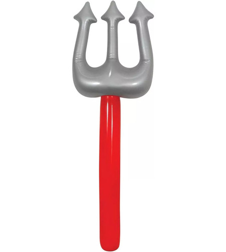 Inflatable devil fork trident - inflatable,
