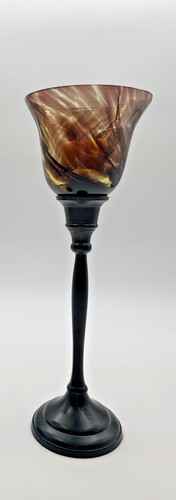 Hand blown amber - hand,
