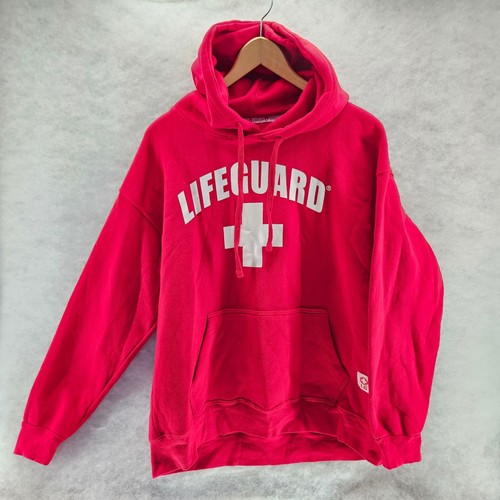 Lifeguard red hoodie - lifeguard,