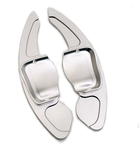 Silver metal paddle shift - metal,