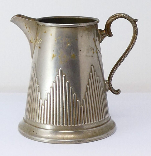 Pewter jug litre conical - pewter,