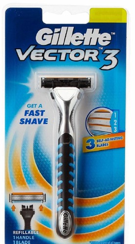 Gillette vector razor - gillette, handle